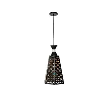 Buy BENHEK® Black Metal Hanging Light, Pendant Light Hanging Ceiling ...