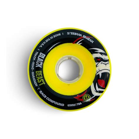 Hybrid BLACK BEAST Wheels (Set of 8in) 65MMx40MM I World's Fastest Road ...