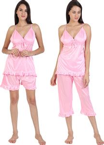 Satin Nightdresses - Buy Satin Nightdresses online at Best Prices in ...