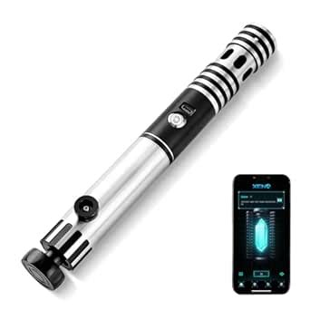 Buy DAMIENSABER Smooth Swing Light Saber, Motion Control Heavy Dueling ...