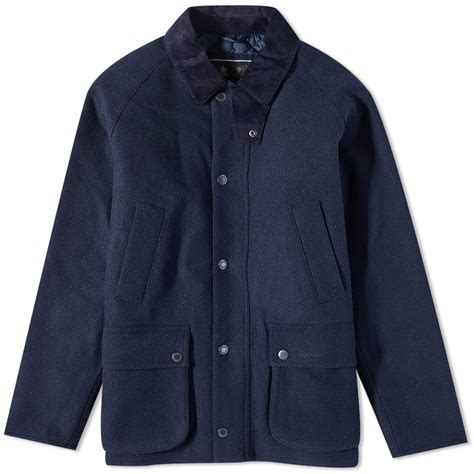 Barbour Wool Bedale Jacket Navy | END. (US)