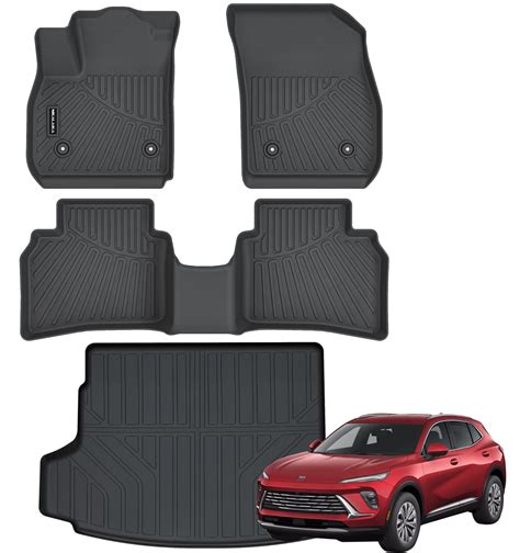 NIKALAIKA Floor Mats & Cargo Liner for 2021 2022 2023 2024 2025 Buick ...