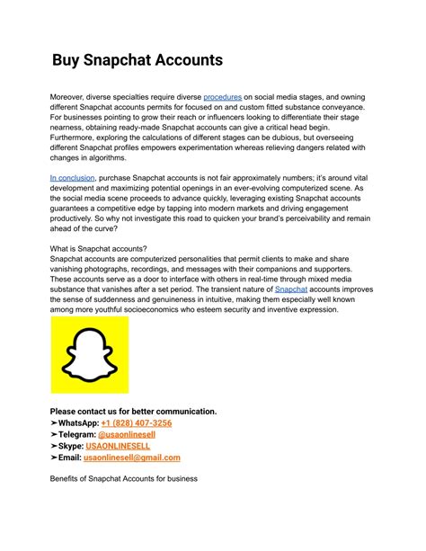 PPT - Buy Snapchat Accounts PowerPoint Presentation, free download - ID ...