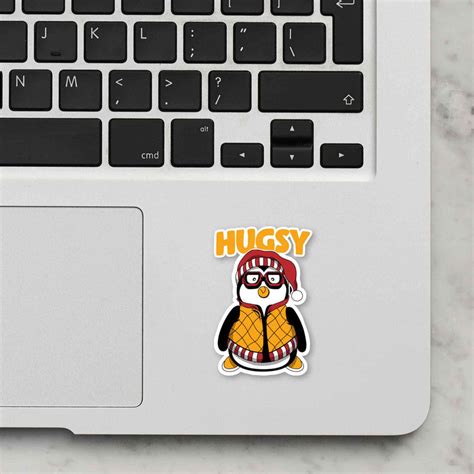 HUGSY Laptop Sticker – WrapCart Skins