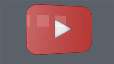 Entry #8 by mawogmanik for Add a 3D YouTube play button to a graphic ...