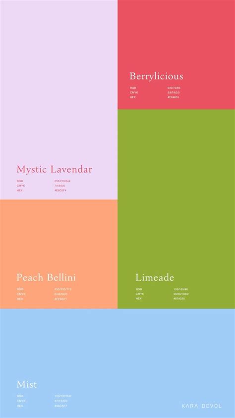 Image result for Color Schemes with Names