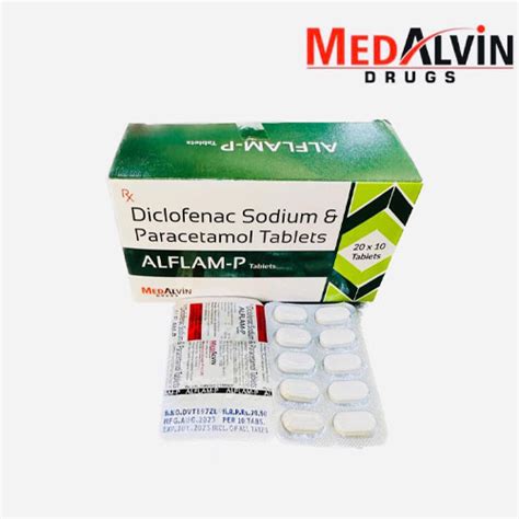 ALFLAM-P Tablets Medalvin Drugs Pvt. Ltd.