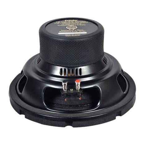 Black 10-Inch Double Magnet Subwoofer - 4 Ohms