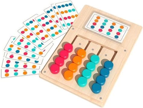 SHINETOY Color Matching Board Game - Color Matching Puzzle Toy, Vista ...