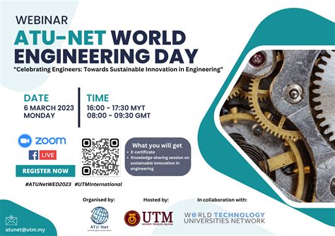 INVITATION TO PARTICIPATE IN THE ATU-Net WORLD ENGINEERING DAY 2023 ...