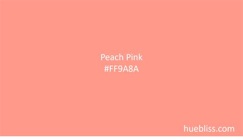 Image result for Peach Color Code