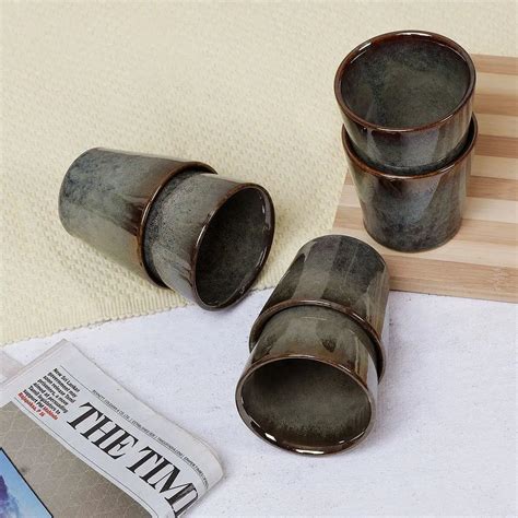 Navhara Ceramic Drinking Glasses Set of 6 Amalfiee_Ceramics – Amalfiee ...