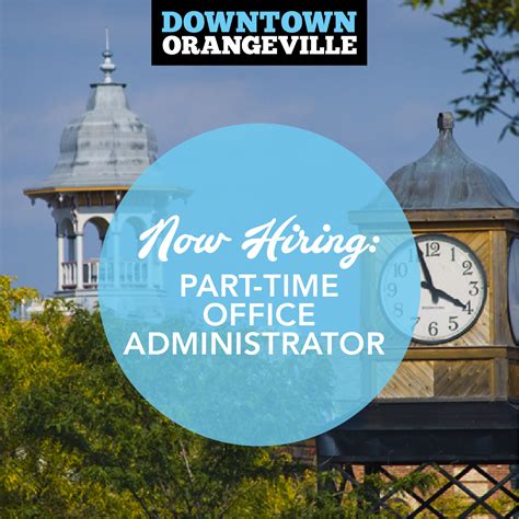 NOW HIRING: Part-time Office Administrator - Downtown Orangeville BIA