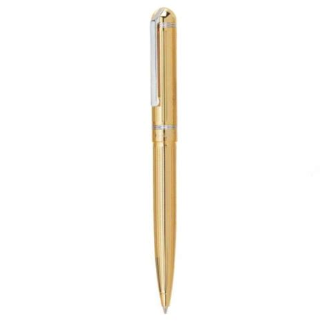 Pierre Cardin Crown Bright Gold Ball Pen - SCOOBOO - Pierre Cardin