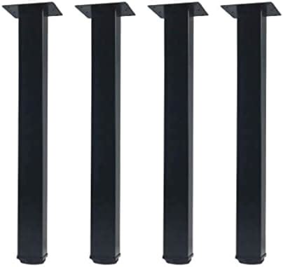 PRAMUKH FASHION Metal Table Legs 71CM Height 5CM Wide Heavy Duty Desk ...