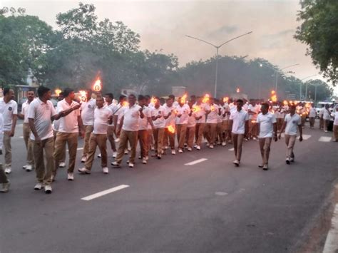 Mashal Yatra organized by SRP SRP Group 12 in Gandhinagar from ...