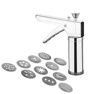 Buy Stainless Steel Kitchen Press with 12 Different Types of Jalies ...