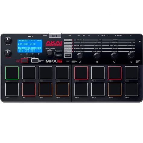 Akai Professional MPX16 SD Sample Recorder and Player |Azad Music