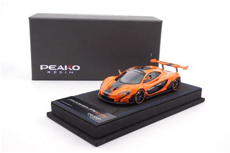 McLaren P1 GTR - Orange/Schwarz im Maßstab 1:43 von Peako | www.mimoma ...