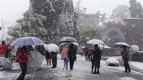 Photos: Tourists throng Darjeeling amid heavy snowfall | The Times of India