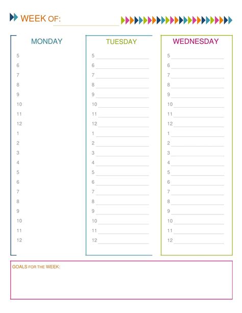 Image result for Time Blocking Calendar Example