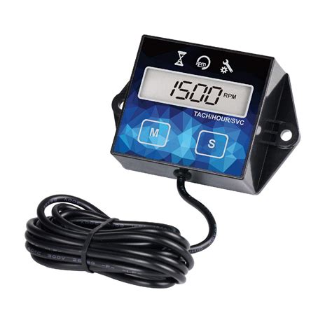 Buy Runleader Digital Engine Hour Meter, Hours and RPM with Maintenance ...