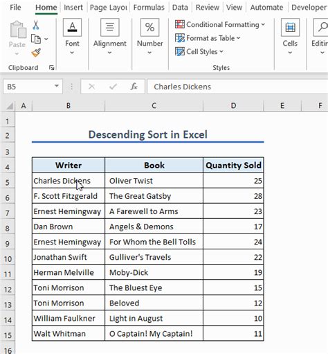 Image result for Microsoft Excel Sort