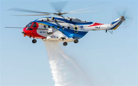 [安全]河南省森林航空消防站直升机空中灭火训练_中国广播网