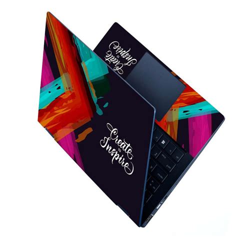 Full Panel Laptop Skin - Create to Inspire Art – SkinsLegend