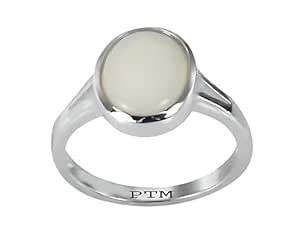 Ptm 925 Sterling Silver Opal 10.25 Ratti or 9.5 Cts Astrological ...