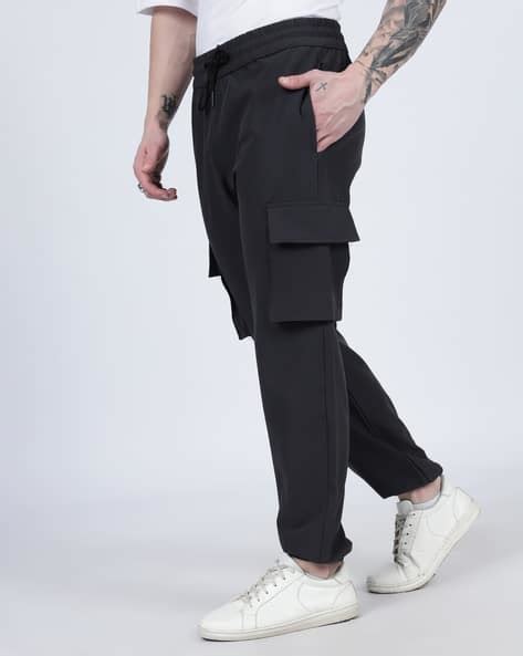 Buy Dark Grey Track Pants for Men by Shein Online | sheinindia.in
