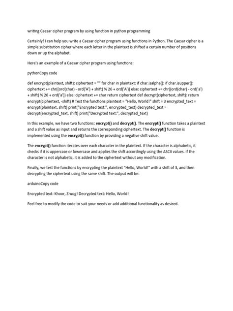 Image result for Caesar Cipher in Python