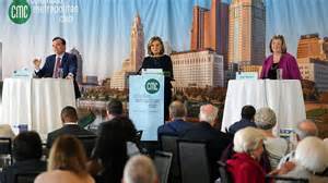 Ohio governor race: Democrats John Cranley, Nan Whaley debate issues