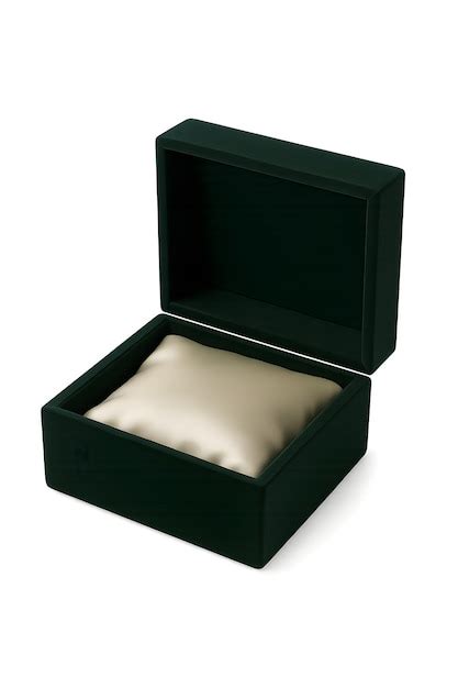 Elegant empty watch box with soft insert | Premium PSD