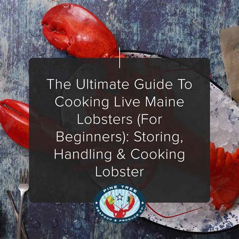 The Ultimate Guide to Cooking Live Maine Lobsters (for Beginners ...