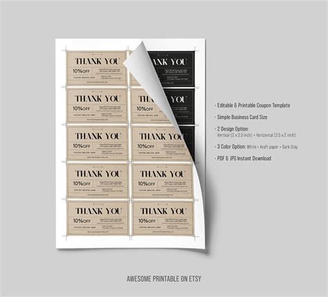 Promo Code Business Template 的图像结果