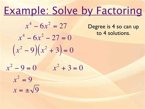 Image result for Solving Polynomial Equations Algebraically