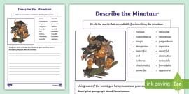 Describe the Toad Writing Activity (teacher made) - Twinkl