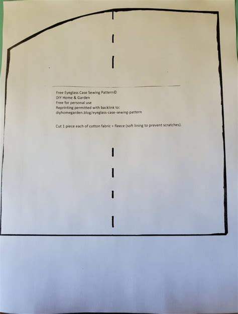 Image result for Eyeglass Case Pattern