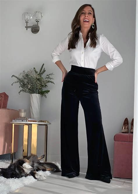 6 Ways to Wear Velvet Pants for Holiday Parties - Sydne Style | Velvet ...