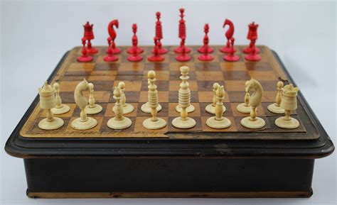 Rare Antique Chess Set Small Chess Set Antique Chess Set - Etsy