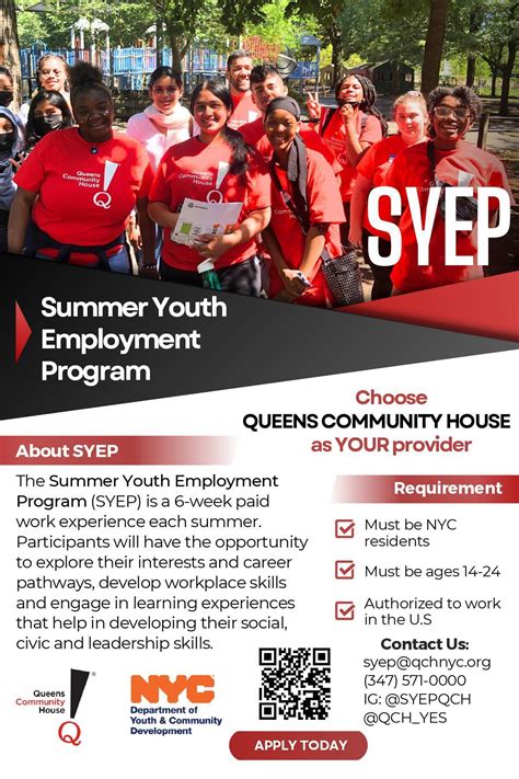 Summer Youth Employment Program (SYEP) 2024 | Newtown High School