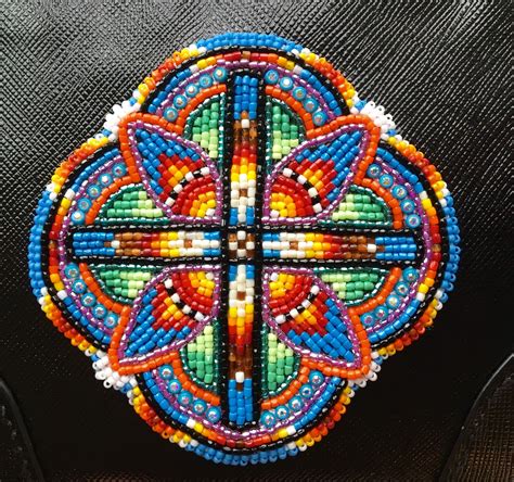 Native American Beaded Medallion Patterns