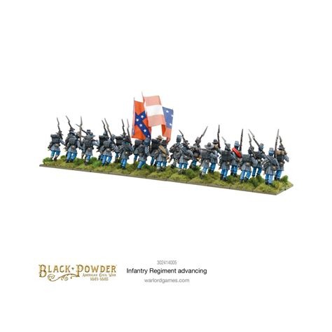 Buy American Civil War - Infantry Regiment Advancing - Warlord Games ...