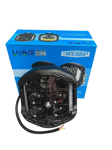 LIU HJG master 5 lens gods eye auxiliary light 7 inches for headlight ...