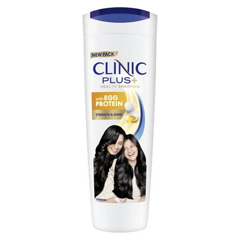Clinic Plus Strength & Shine Shampoo with Egg Protein for Strength ...