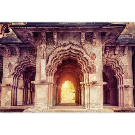 Yongfotoold Ruined Arches In Lotus Mahal At Sunset Backdrop 7x5ft ...
