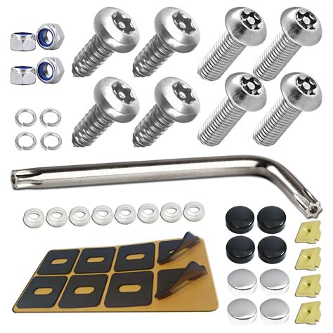 Anti Theft License Plate Screws How To Remove Anti Theft Screws?