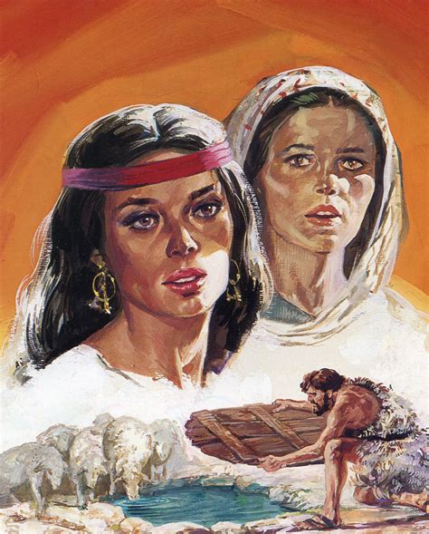 Rachel and Leah N - CATHOLIC PRINTS PICTURES - Catholic Pictures