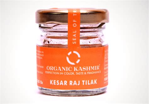 Saffron Powder (Tilak) – ORGANIC KASHMIR®